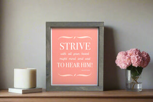 SP1010 - Strive To Hear Him