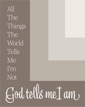 Load image into Gallery viewer, Sp2024 - God Tells Me I Am