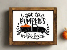 Load image into Gallery viewer, F1009 - Pumpkins in the back F1009