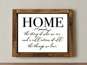 FAM1003 - HOME (the story of who we are)