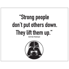 Load image into Gallery viewer, Hu1033 - Strong People (Darth)